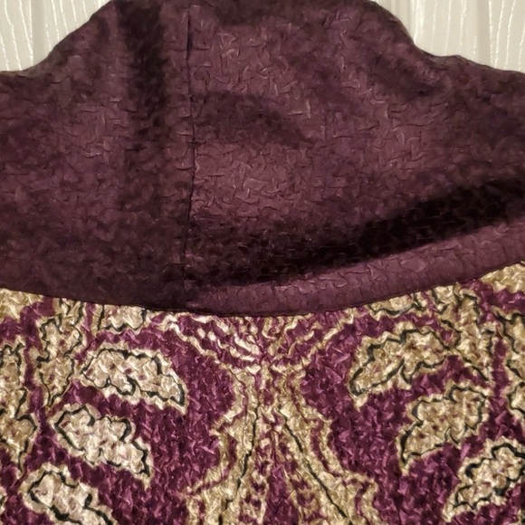 CHICO'S Travelers Crinkle Reversible Mystique Purple light JACKET Size 3 - Picture 9 of 10